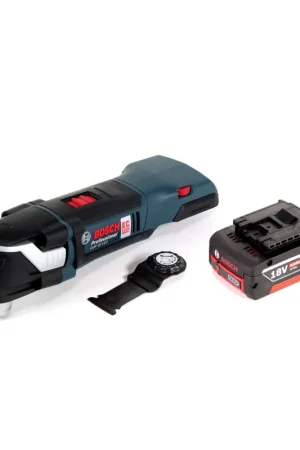 Bosch GOP 18 V-EC Découpeur-ponceur sans fil 18V ( 06018B0006 ) OIS / Starlock + 1x Batterie 5,0Ah - sans chargeur Seulement Aujourd'hui