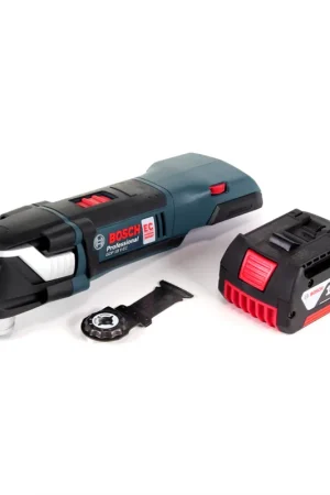 Remise Outil multifonction Bosch GOP 18 V-EC Professional Multi Cutter OIS / Starlock + 1x batterie 6,0 Ah - sans chargeur