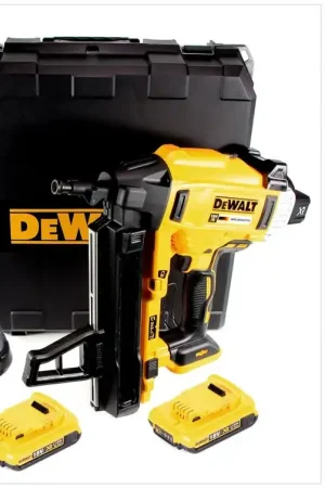 DeWalt DCN 890 D2 Cloueur sans fil 18 V Li-Ion Brushless + 2x Batteries 2,0 Ah + Chargeur + Coffret Haute Qualité