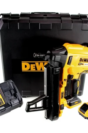 DeWalt DCN 890 L1 Cloueur sans fil 18 V Li-Ion Brushless + 1x Batterie 3,0 Ah + Chargeur + Coffret Nouvel Arrivage
