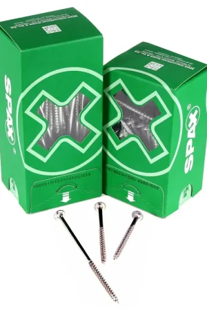 Spax HI.FORCE Vis charpente, filetage partiel, 6,0 x 80 mm, tête disque T-Star - 200 pièces T30 4CUT, Wirox | Référence ( 0251010601805 ) Dernière Chance