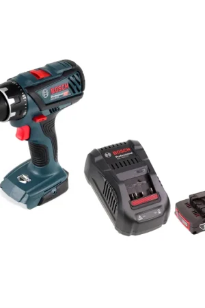 Promotion Bosch GSR 18V-28 Perceuse-visseuse sans fil 18 V 63 Nm + 1x Batterie 2,0 Ah + Chargeur