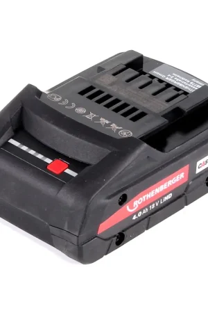 Livraison Express Rothenberger Batterie RO BP18/4 Li-HD Batterie - 18V / 4,0 Ah ( 1000002548 )