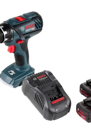 Perceuse-visseuse sans fil Bosch GSR 18V-28 18 V 63 Nm + 2 batteries 6,0 Ah et chargeur Paiement Sécurisé