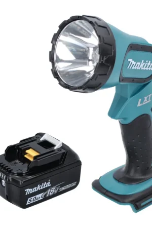 Makita DML 185 T1 Lampe de chantier sans fil 18 V Li-Ion + 1x Batterie 5,0 Ah - sans chargeur Acheter En Ligne