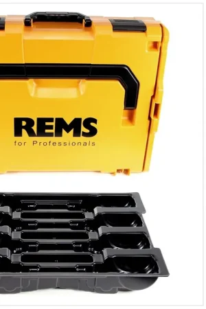REMS L-BOXX 136 System Coffret à outils Professionel + Insert pour mini pince à presser (578299) Must-Have