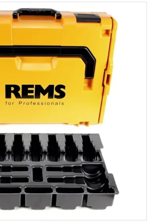REMS L-BOXX 136 System Coffret à outils Professionel + Insert pour mini pince à presser (578659R) Vente Directe