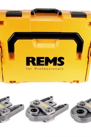 REMS Set de 3 Pinces à sertir TH 16-20-26 + Coffret L-Boxx ( 571169 R ) Top Vente