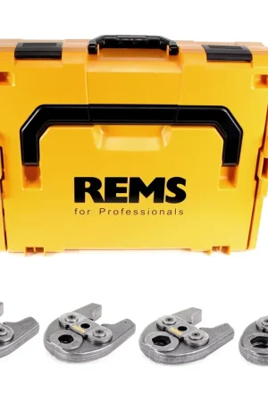 REMS V 15-18-22-28 Mini kit de pinces à sertir + Coffret de transport L-Boxx ( 578060 R ) Bon Marché