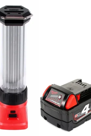 Promotion Milwaukee M18 LL-401 LED Lanterne sans fil 18 V Li-Ion + 1 batterie 4,0 Ah - sans chargeur