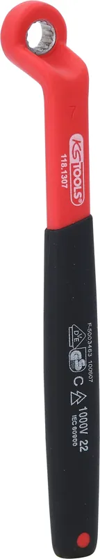 KS TOOLS Clé polygonale coudée isolée, 7 mm ( 118.1307 ) Acheter Direct