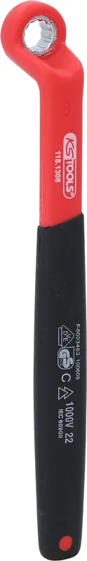 Acheter Direct KS TOOLS Clé polygonale coudée isolée, 8 mm ( 118.1308 )