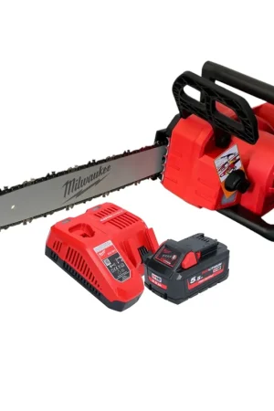 Tronçonneuse à batterie Milwaukee M18 FCHS-551 18 V 40 cm sans balai + 1x batterie 5,5 Ah + chargeur Satisfait Ou Remboursé