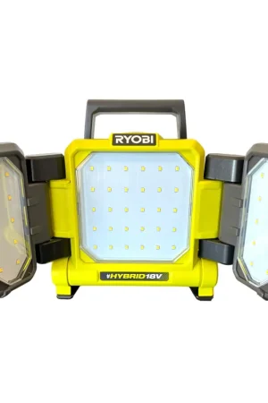 Super Prix RYOBI RLPH18-0 Panneau lumineux LED hybride 18 V 3000 lm (5133005397) Solo - sans batterie, sans chargeur