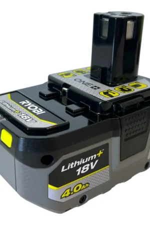 Ryobi RB1840X Batterie 18 V 4,0 Ah / 4000 mAh Li-Ion ONE+ HP ( 5133005053 ) avec indicateur de charge Offre Du Jour