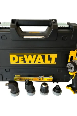 DeWalt DCD 703 NT Perceuse-visseuse sans fil 12 V 57 Nm Brushless + 4x embouts + TSTAK - sans batterie, sans chargeur Usine Directe