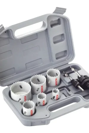 Commande En Gros Bosch jeu de scies cloche universelles HSS bimétallique 9 pièces 20 - 68 mm (2608580868)