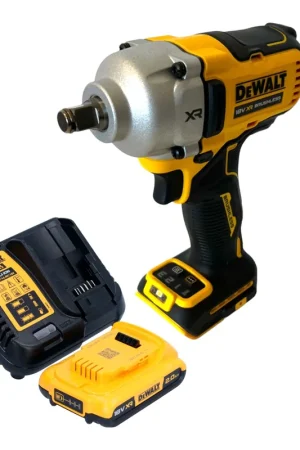 Promotion Saisonnière Clé à chocs sans fil DeWalt DCF 891 D1 18 V 1084 Nm 1/2" sans balai + 1x batterie 2,0 Ah + chargeur
