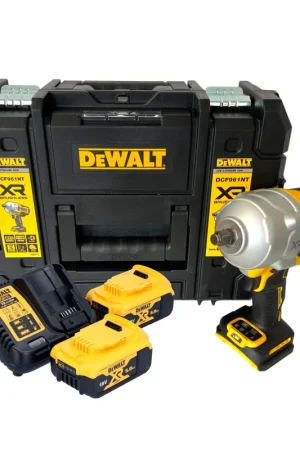 Expédition Rapide DeWalt DCF 961 P2T Clé à choc 18 V 1632 Nm 1/2'' Brushless + 2x batterie 5,0 Ah + chargeur + TSTAK