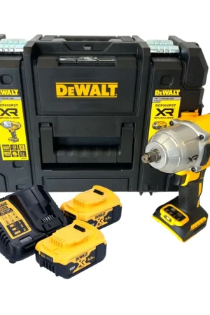 Affaire À Saisir Clé à chocs sans fil DeWalt DCF 900 P2T 18 V 1396 Nm 1/2" + 2x batteries 5,0 Ah + chargeur + TSTAK