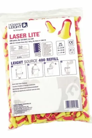 Prix Choc HONEYWELL HOWARD LEIGHT Bouchons d'oreilles Laser Lite EN 352-2 SNR 35 dB ( 4000370329 )