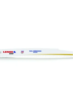 Dernier Modèle LENOX Lame de scie sabre or Longueur 229 mm Largeur 19 mm ( 4000814730 )