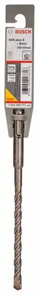 Livraison Express BOSCH Foret marteau Plus-5 D. 8,0 mm L.de travail 100 mm L.160 mm ( 4000909810 )