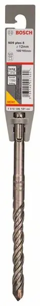 BOSCH Foret marteau Plus-5 D. 12,0 mm L.de travail 100 mm L.160 mm ( 4000909823 ) Vente Flash