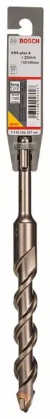 Réduction BOSCH Foret marteau Plus-5 D. 20,0 mm L.de travail 150 mm L.200 mm ( 4000909849 )
