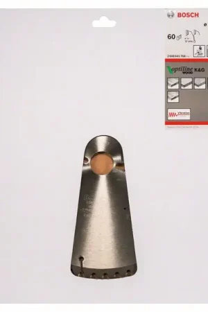 Soldes BOSCH Lame pour scie circulaire Optiline Wood Ø extérieur 305 mm Nombre de dents 60 WZ ( 4000909187 )