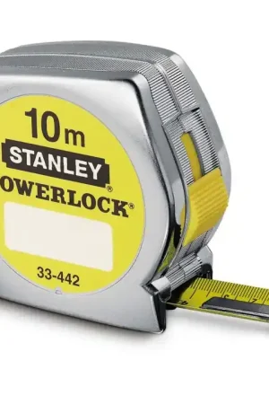 STANLEY Mètre-ruban de poche PowerLock® longueur 10 m largeur 25 mm mm/cm ( 4000787062 ) Solde