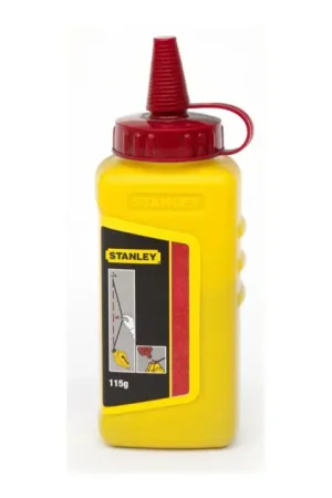 Certifié STANLEY Craie pour fil à tracer 115 g rouge ( 4000787133 )