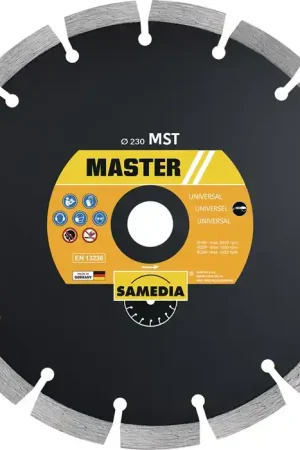 SAMEDIA Disque à tronçonner diamant MST D. 230 mm perçage de 22,23 mm ( 4000844269 ) Offre Exclusive