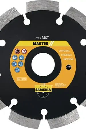 SAMEDIA Disque à tronçonner diamant MST D. 125 mm perçage de 22,23 mm ( 4000844265 ) Prix Choc