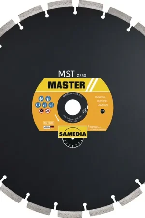 Prix Réduit SAMEDIA Disque à tronçonner diamant MST D. 400 mm perçage de 20 mm ( 4000844274 )