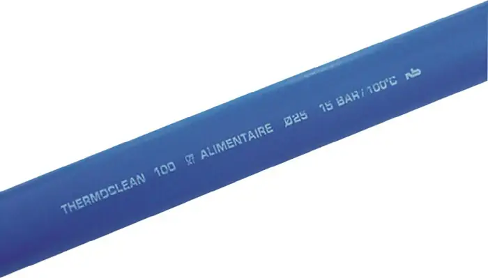 TRICOFLEX Tuyau de nettoyage Thermoclean 100 ANTIMICROBIAL Ø intérieur 19 mm Ø extérieur 28 mm ( 4566600006 ) Satisfait Ou Remboursé