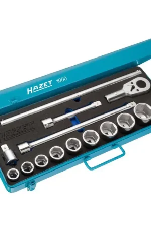 Livraison Express HAZET jeu de clés à douilles 1000 15 pièces 3/4″ (8000466930)