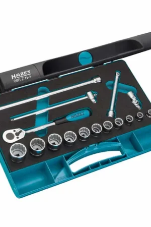 Vente Directe HAZET Jeu de clés à douilles 880ZN-1 16 pièces 3/8 ″ ( 8000466978 )