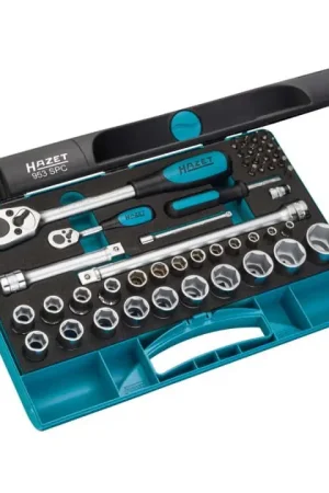Jusqu'à Épuisement Des Stocks HAZET Jeu de clés à douille 953SPC 47 pièces 1/4 + 1/2 po. ( 4000822783 )