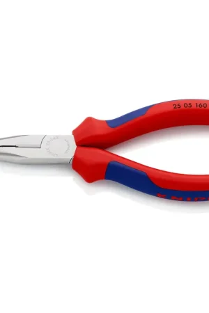 KNIPEX Pince à becs plats, ronds longueur 160 mm plat/rond droit ( 4000810316 ) Super Prix