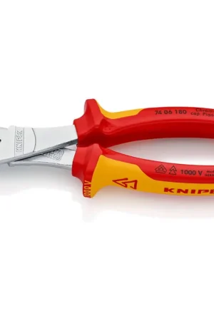 KNIPEX Coupeuse latér. diag. à forte démultipl. longueur 180 mm ( 4000810166 ) Satisfait Ou Remboursé