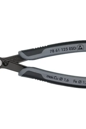 Bon Marché KNIPEX Pince coupante latérale électronique Super-Knips® longueur 125 mm forme 6 ( 4000810510 )