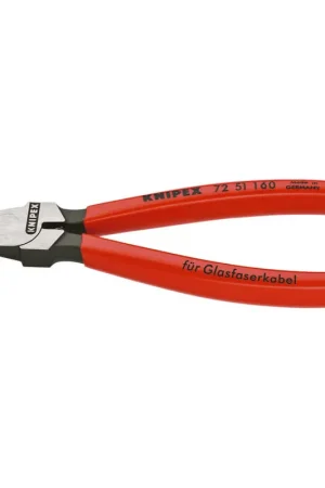 Achat Immédiat KNIPEX Coup. diag. p. câbles à fibres optiques DIN/ISO5743 longueur totale 160 mm ( 4000810178 )