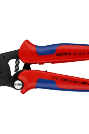 KNIPEX Pince pour embouts de câble longueur totale 180 mm ( 4000810459 ) Jusqu'à Épuisement Des Stocks