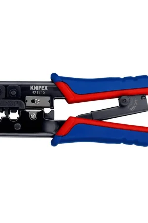 Commander Vite KNIPEX Pince à sertir pour fiches Western longueur 190 mm ( 4000810437 )