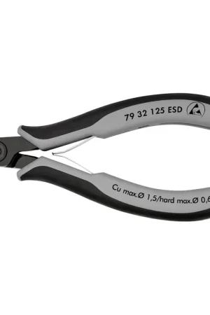Achetez Aujourd'hui KNIPEX Pince coupante électronique de précision longueur 125 mm forme 3 ( 4000810831 )