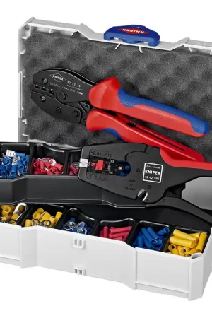 KNIPEX Assortiment d'embouts de câble 287 pièces ( 4000810389 ) Prix Bas