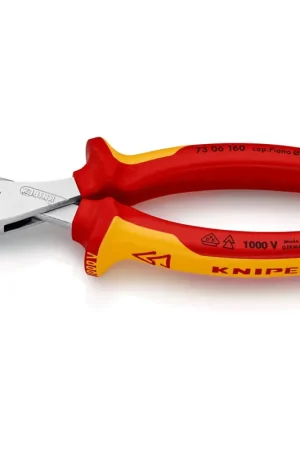 KNIPEX Pince coupantes diagonales compactes X-Cut® longueur 160 mm ( 4000810949 ) Paiement Sécurisé