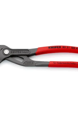Expédié Aujourd'hui KNIPEX Pince pour colliers de serrage long. totale 180 mm capacité max. 50 mm ( 4000810356 )