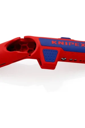 Meilleur Prix KNIPEX Outil à dénuder universel ErgoStrip® longueur totale 130 mm pour gauchers ( 8000272707 )